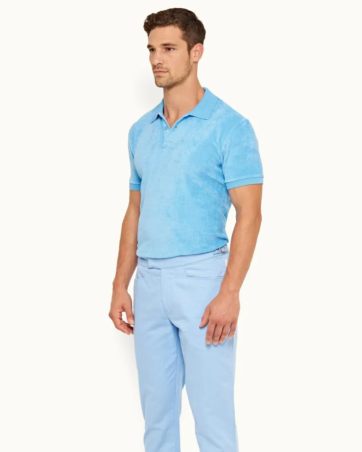 Dr No Towelling Polo- Clearance